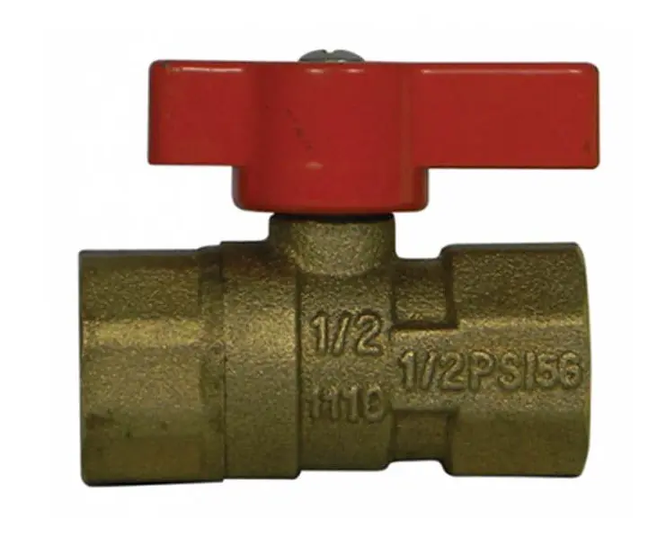 A Y McDonald 4901-156 10710R 1 Gas Ball Valve Fnpt X Fnpt CSA