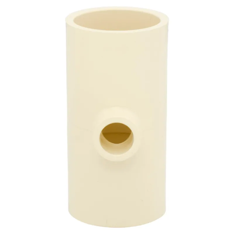 Charlotte Pipe CTS-02400-5300 1-1/2 x 1/2 CPVC Tee Slip x Slip x Slip