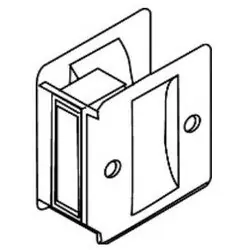 TRIMCO 1064620 Pocket Door Pull 2-1/2 Length x 2-3/4 Width Replacement MPN