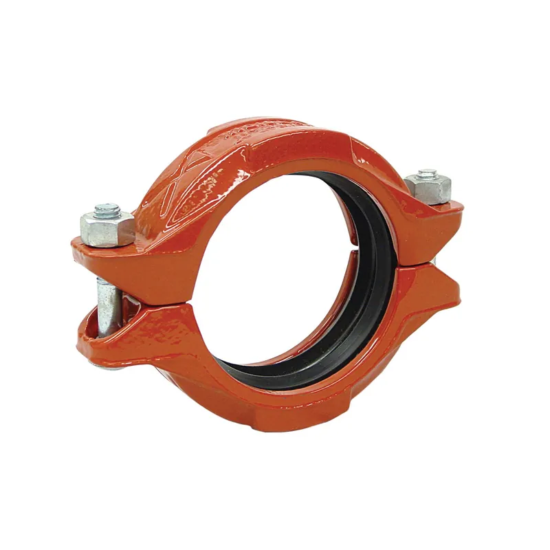 ANVIL GRUVLOK 0390013555 7401 Rigidlok Pipe Coupling, With EPDM Gasket, Ductile Iron, 5
