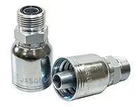Jason Industrial 1232-1010 SAE Male O-Ring Face Seal 1 - 14 X 5 - 8 Hose ID