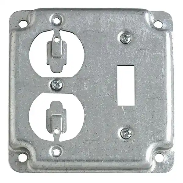 ABB RS2 RS Series Surface Cover, 4 in L x 4 in W x 1/2 in D, Replacement MPN RS-2