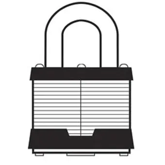 Master Lock 5KAA364 Master Lock No. 5KA Keyed Alike Padlock
