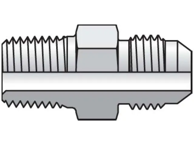 Parker 8-8FTX-B Triple-Lok 37° Straight FTX