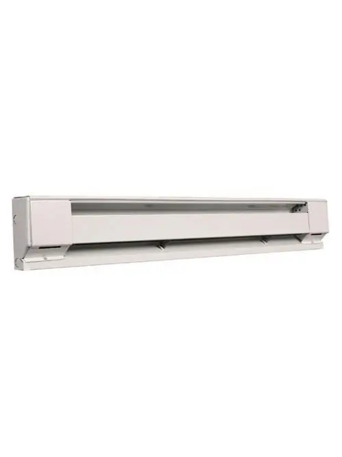 Marley 2548W 240/208 Volt 2000 W at 240 Volt 1504 W at 208 Volt 8 Foot White Baseboard Heater