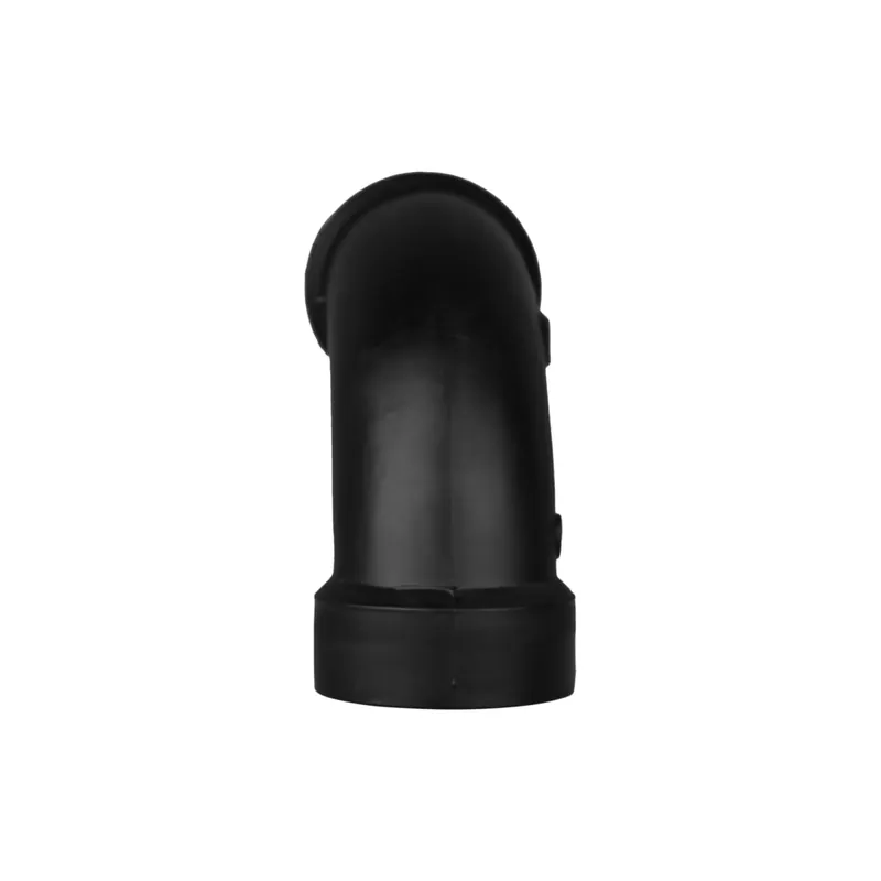 Charlotte Pipe 02858 1-1/2 1/4 Bend - 90 Deg - Elbow (Long Sweep) - Hub x Hub - ABS DWV