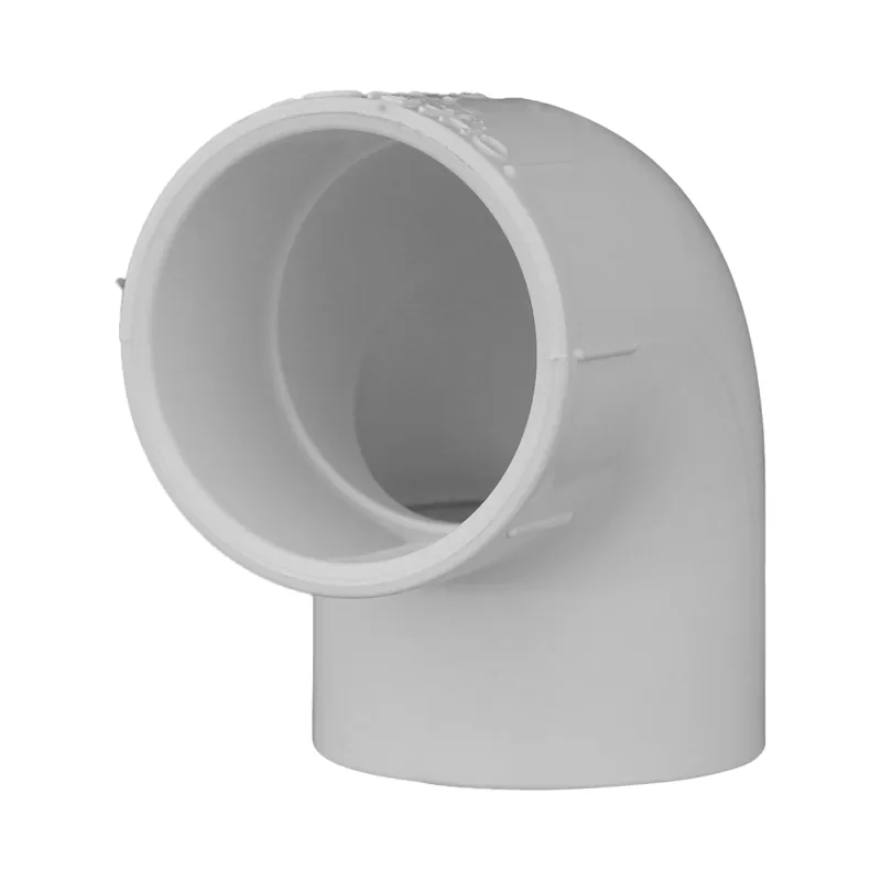 Charlotte Pipe PVC-02300-1400 1-1/2 - SCH40 PVC Elbow - 90° - Slip x Slip