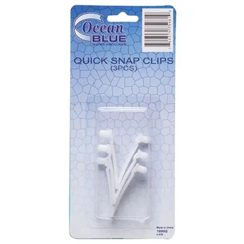 Ocean Blue 199002 Quick Snap Clips 3-Piece