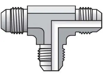 Parker 8JTX-SS Triple-Lok 37 Tee JTX