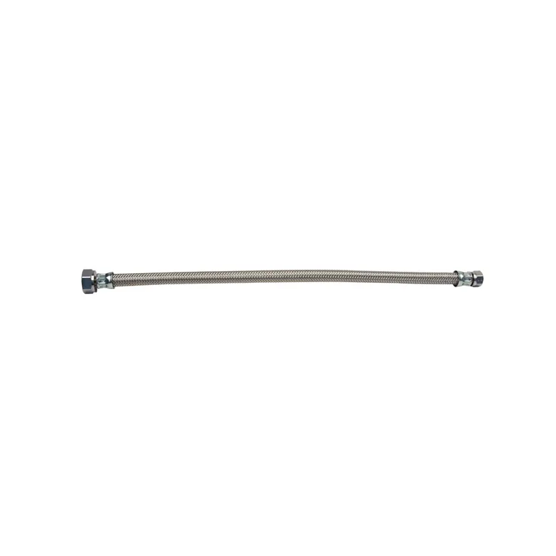 BrassCraft S1-16AF Speedi Plumb Flexible Braided Water Faucet Connector 3/8 x 1/2 in
