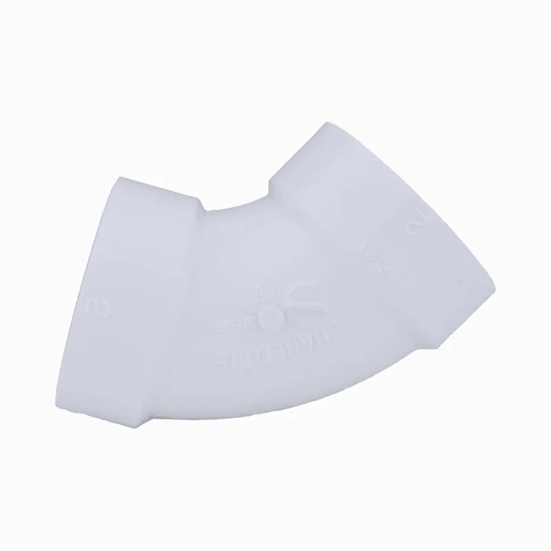 Charlotte Pipe 03393 2 1/6 Bend - 60 Deg - Elbow - Hub x Hub - PVC DWV