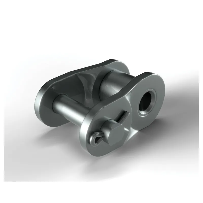 HKK Chain HKKRC140CHL1 Roller Offset Link, ANSI 140, Single Strand Cottered Carbon Steel 1 3/4 in Pitch x 1 in Roller Dia x 1 in Roller W