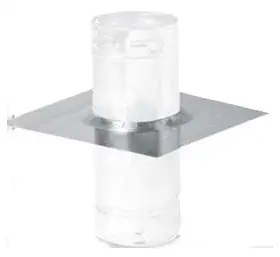 Metal-Fab 5MVSP Standard Vent Support Plate 5 in