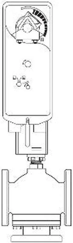 Schneider Electric VS-9313-547-5-12 Valve Actuator Assembly 24 VAC/DC