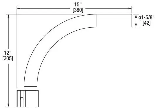 LEDVANCE AREADTD1A/ARM/24/60127 SYLVANIA AREA DUSK TO DAWN LIGHT, 24 ARM