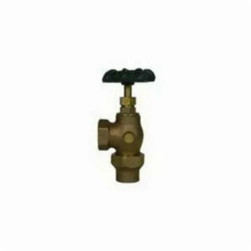 A Y McDonald 5420-035 72025 3/4X3/4 Angle Stop & Drain Valve Flare X FNPT NL