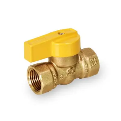 Everflow OP4534 Gas Ball Valve One Piece FIP X FIP