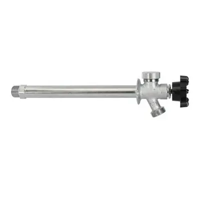 Everflow 62101-NL 3/4 HOSE X 10 X 1/2 MIP/SWT Frost Free Sillcock with Vacuum Breaker Lead Free