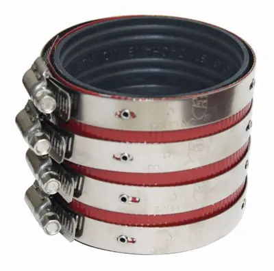 Everflow 15200CS 2 Heavy Duty No Hub Coupling UPC Approved Colored Shield