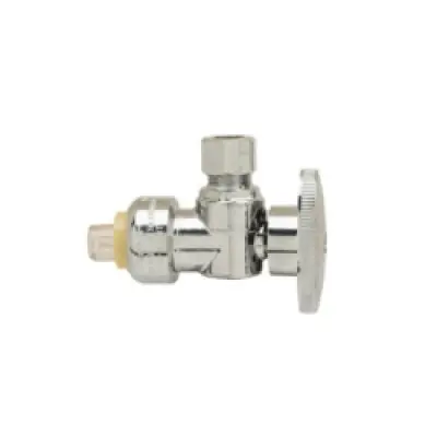 BrassCraft PLB102XP 3/8 in. FIP x 3/8 in. OD Compression 1/4 Turn Angle Stop