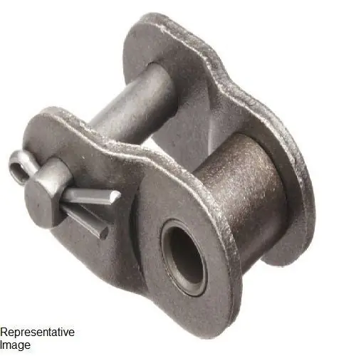 HKK Chain HKKRC080CHL1 Roller Offset Link, ANSI 80, Single Strand, Cottered, Carbon Steel, 1 in Pitch x 5/8 in Roller Dia x 5/8 in Roller W
