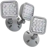 Lithonia Lighting EREGYSGLWPM12-1 Contractor Select ERE GY SGL WP M12 Adjustable Weatherproof Remote Light Head LED Lamp 120/277 VAC