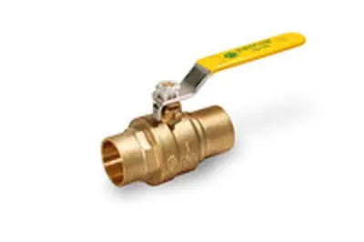 Everflow 600C112-NL 1-1/2 SWT Atlantic Full Port Brass Ball Valve Lead Free