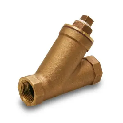 Everflow 100C100-NL 1 Sweat Y Strainer With Plug Bronze Lead Free