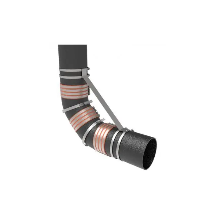 Holdrite 117-6LL 45 Deg Double 1/8 Bend Restraint 6 In Pipe