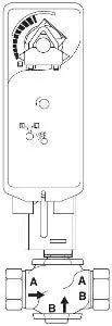Schneider Electric VS-7223-557-4-10 SmartX Globe Valve Assembly 1-1/2 in 2-Way N/A