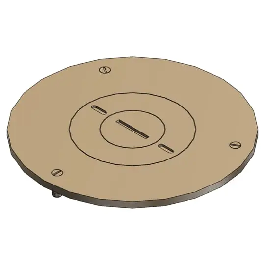 ABB P903/42 CVR PLT DIA 2-13/16I