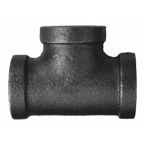 JONES STEPHENS CORP B4600224 1-1/4 X 1-1/4 X 1/2 Reducing Tee Black