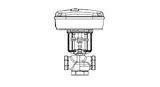 Schneider Electric VU-7313-660-4-11 Valve Actuator Assembly 2 in 3-Way Mixing