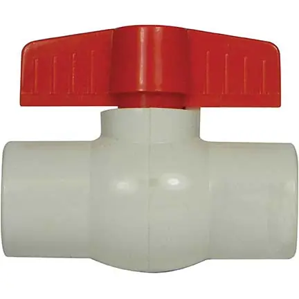 A Y McDonald 4421-015 2060S 1 PVC Ball Valve-Socket