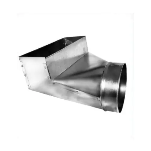 Southwark 24R2146 90 Deg Register Boot 6 In Dia Hot Dipped Galvanized