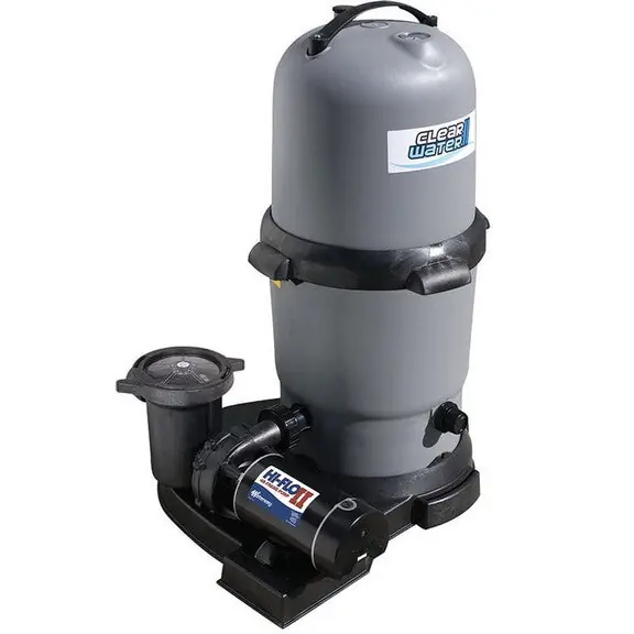 Waterway 522-5147-3S Clearwater II Above Ground Cartridge Filter System with 1HP Pump