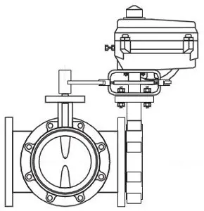 Schneider Electric VAFS-630C-F10-L-12 Valve Actuator Assembly 2-1/2 in