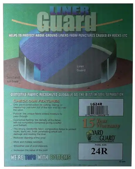 HPI LG24R 24' Round Premium Floor Padding