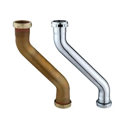 Everflow 52212 1-1/2 CP Brass Offset 17 GA