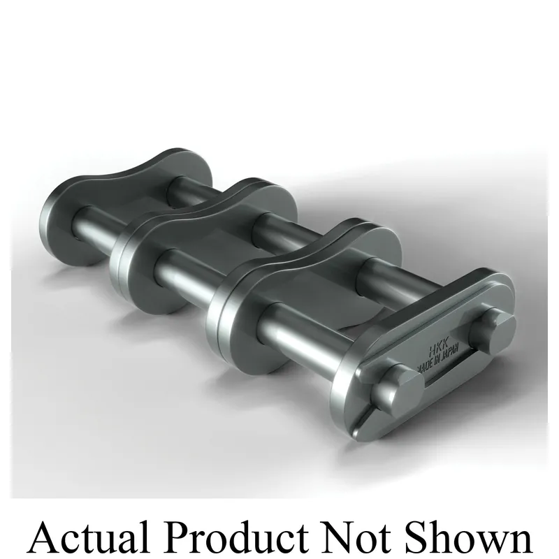 HKK Chain HKKRC050SCL3 Spring Connecting Link ANSI 50 Triple Strand Riveted Carbon Steel