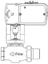 Schneider Electric VA-7211-804-4-06 SmartX Valve Assembly 3/4 in 2-Way MA51-7103-100