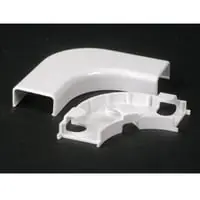 Legrand-Wiremold 2811FO-FW NM Flat Elbow FO/CAT5 2800 Fog Whit