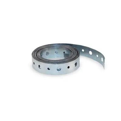 Everflow HIR24-SS3410 Hanger Iron 3/4 X 10' 24GA Stainless Steel Hanger Iron Bulk Packed