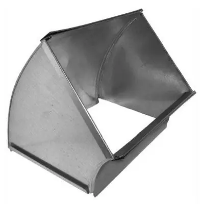 Southwark 15S108 Shortway Vertical Angle 45 deg 10 x 8 in Square/Throat