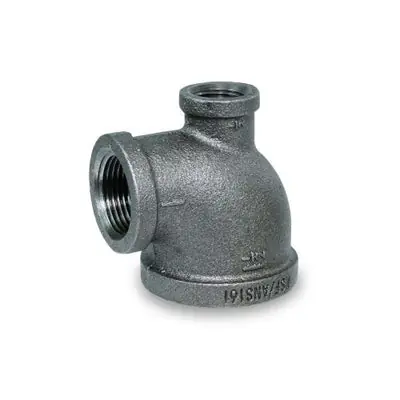 Everflow BMRT2008 2 X 3/4 X 2 Black Reducing Tee 3 Sizes