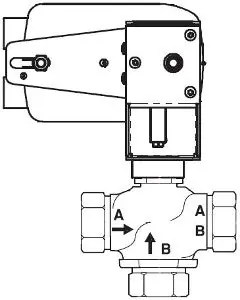Schneider Electric VS-7313-537-4-04 Valve Actuator Assembly 24V AC/DC