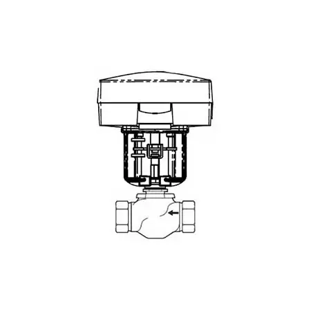 Schneider Electric VU-7323-660-4-10 Valve Actuator Assembly 1-1/2 in 3-way