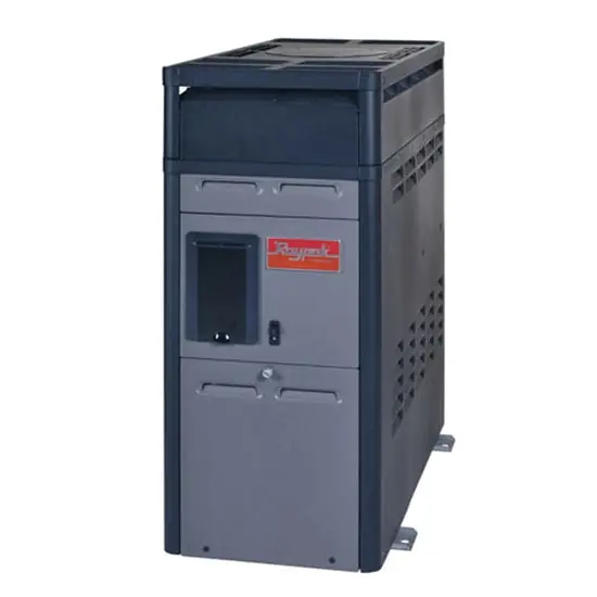 Raypak 014786 Digital Propane Gas Heater 156,000 BTU