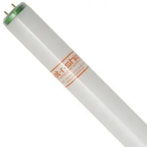 Shat-R-Shield 30083 SHA Straight Shatter-Resistant Fluorescent Lamp 40 W 48 in