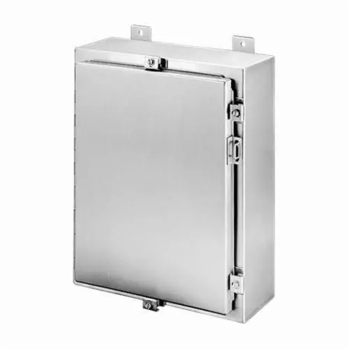nVent A36H3612SSLP A4S Enclosure, 36 in L, 36 in W, 12 in D, NEMA 4X/IP66